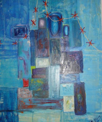 Declinaison de bleu